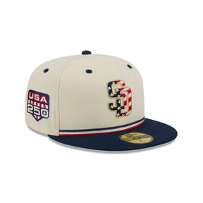 San Diego Padres Independence Day 2026 59FIFTY Fitted Hat - New Era - 37090341901