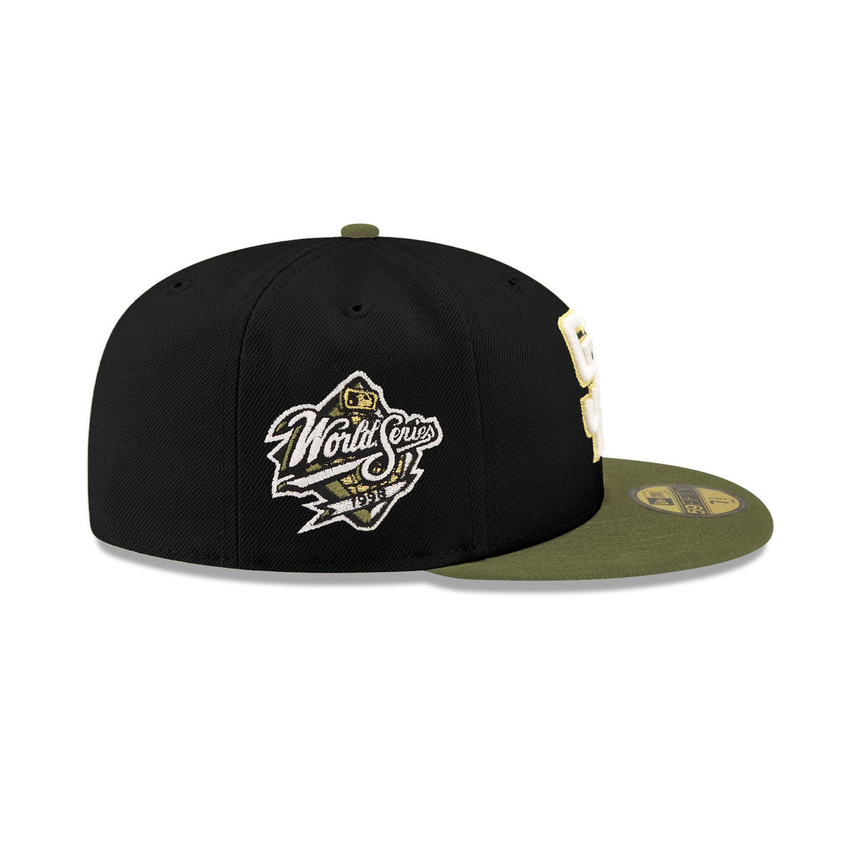 San Diego Padres Inverse "Field Issue" Black & Olive 59FIFTY Fitted Hat - New Era - 