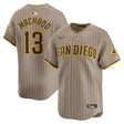 San Diego Padres Manny Machado 13 Limited Jersey - Alternate Tan - Nike - 