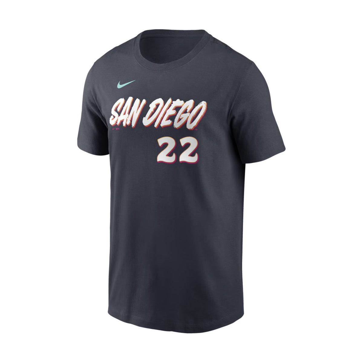 San Diego Padres Mason Miller 2026 City Connect Obsidian T-Shirt - Nike - 232002419742