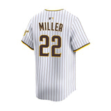 San Diego Padres Mason Miller White Home Limited Jersey - Nike - 235901419409