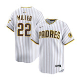 San Diego Padres Mason Miller White Home Limited Jersey - Nike - 235901419409
