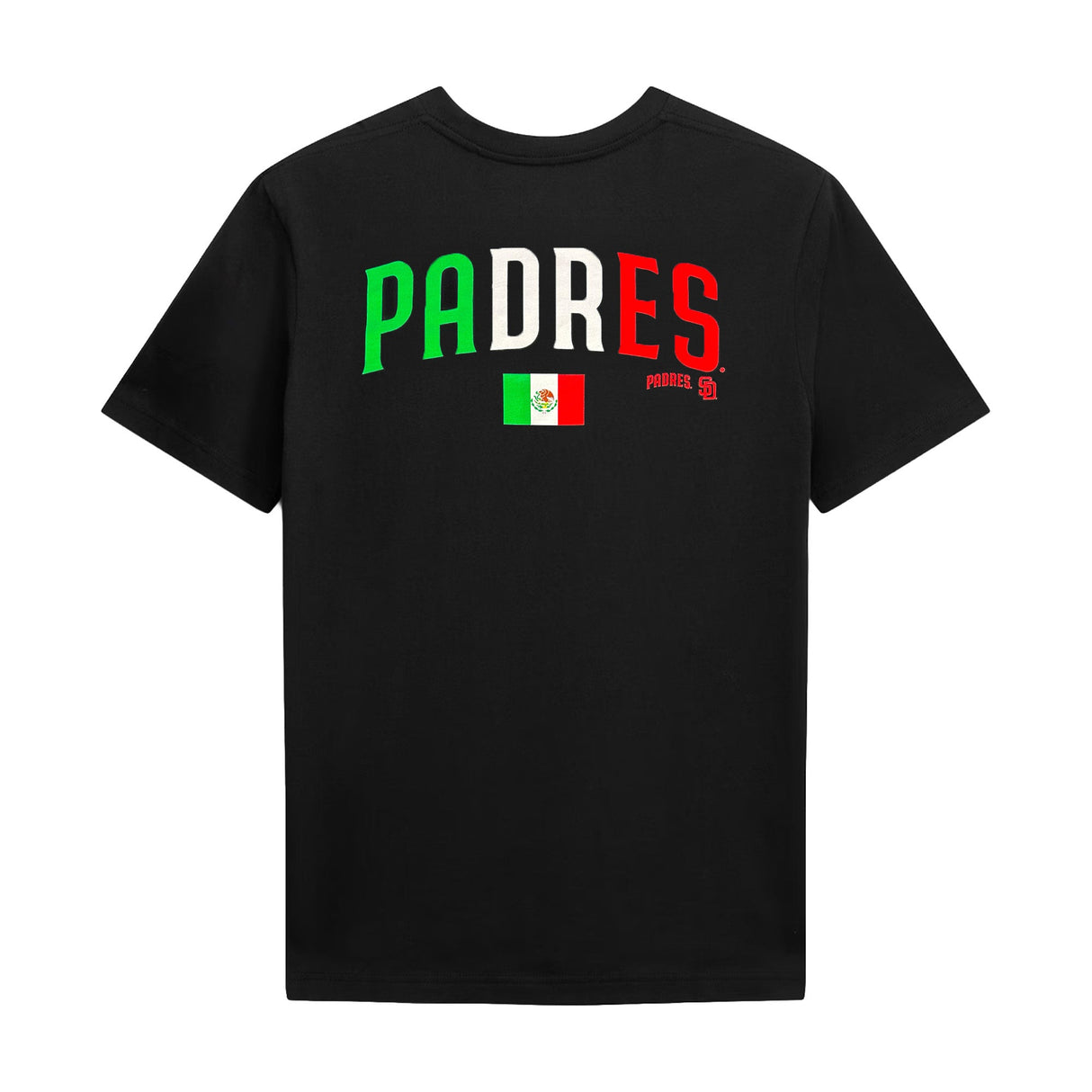 San Diego Padres Mexico Heritage Black T-Shirt - New Era - 230492041901