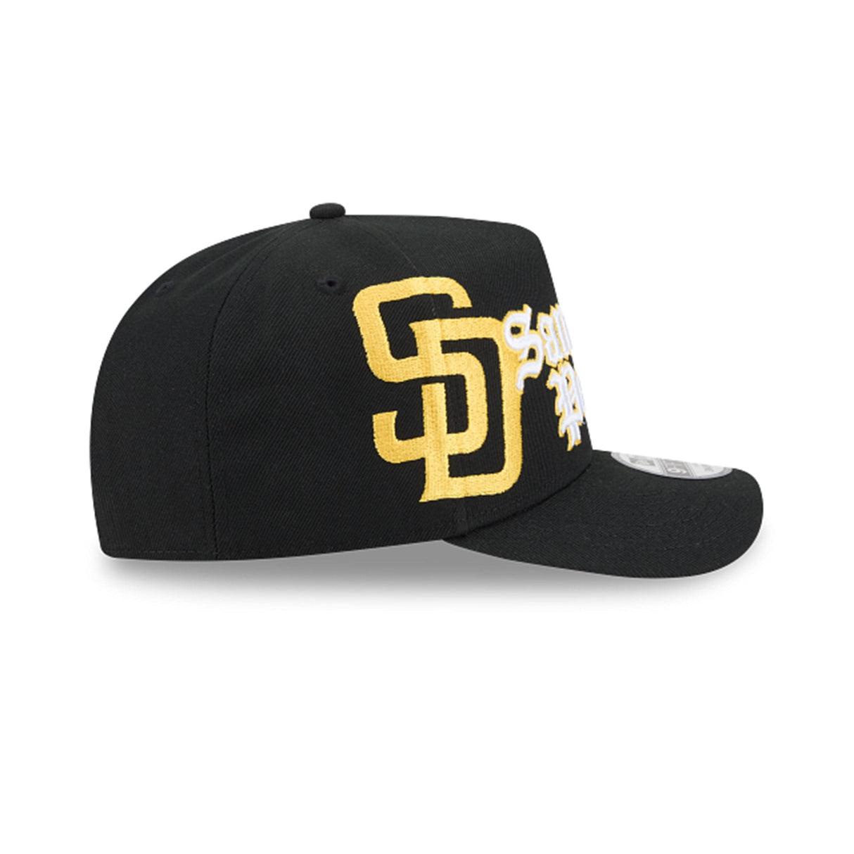 San Diego Padres MLB Proud Black & Gold 9FIFTY A-Frame Snapback Hat - New Era - 23014041901
