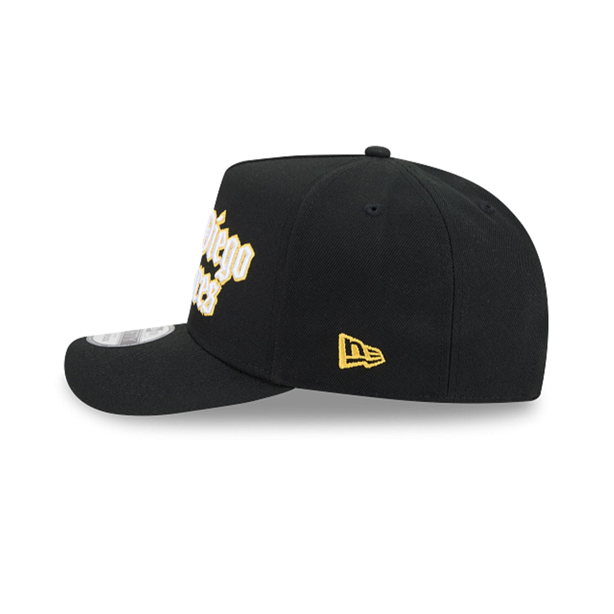 San Diego Padres MLB Proud Black & Gold 9FIFTY A-Frame Snapback Hat - New Era - 23014041901