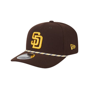 San Diego Padres Multi - Rope Black 9SEVENTY Stretch - Snap Hat - New Era - 230125419