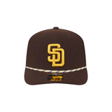 San Diego Padres Multi - Rope Black 9SEVENTY Stretch - Snap Hat - New Era - 230125419