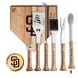 San Diego Padres MVP Grill Set - Baseball BBQ - 