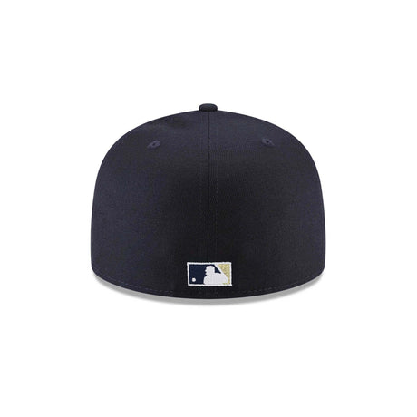 San Diego Padres New Era Navy with Gold SD Logo 59FIFTY Fitted Hat - New Era - 