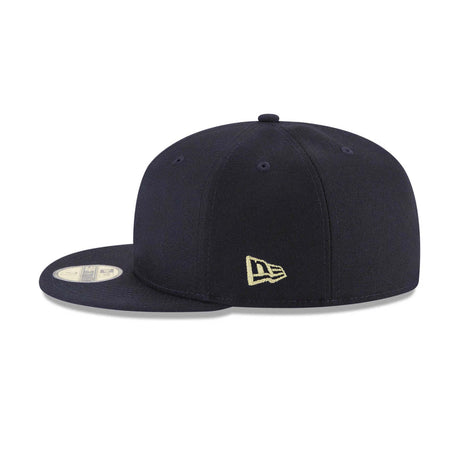 San Diego Padres New Era Navy with Gold SD Logo 59FIFTY Fitted Hat - New Era - 