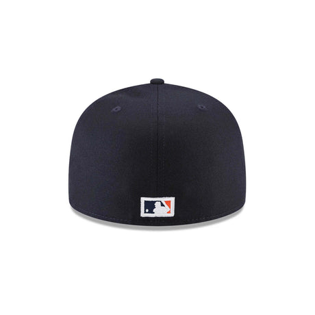 San Diego Padres New Era Navy with Orange Outline "P" 59FIFTY Fitted Hat - New Era - 
