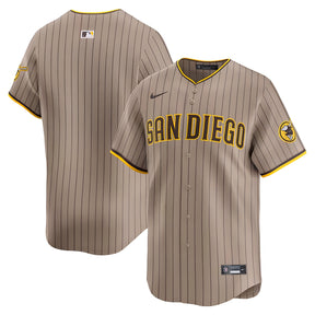San Diego Padres Nike Alternate Sand Limited Jersey - Nike - 
