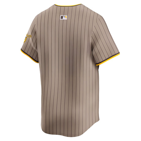 San Diego Padres Nike Alternate Sand Limited Jersey - Nike - 