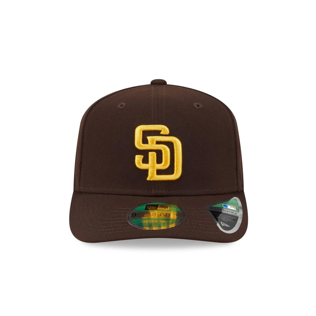 San Diego Padres Player Replica Brown 9SEVENTY Stretch-Snap Hat - New Era - 230129419