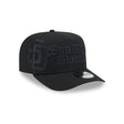 San Diego Padres Proud Blackout 9FIFTY A-Frame Snapback Hat - New Era - 23014041902