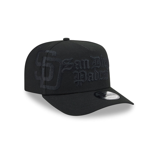 San Diego Padres Proud Blackout 9FIFTY A-Frame Snapback Hat - New Era - 23014041902