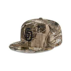 San Diego Padres Realtree APX 59FIFTY Fitted Hat - New Era - 23863741901