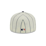 San Diego Padres Retro City Pinstripe Cream & Navy 59FIFTY Fitted Hat - New Era - 23710141901