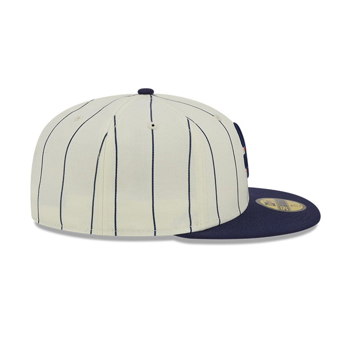 San Diego Padres Retro City Pinstripe Cream & Navy 59FIFTY Fitted Hat - New Era - 23710141901