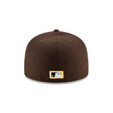 San Diego Padres Retro Logo Evergreen Brown 59FIFTY Fitted Hat - New Era - 23480141912
