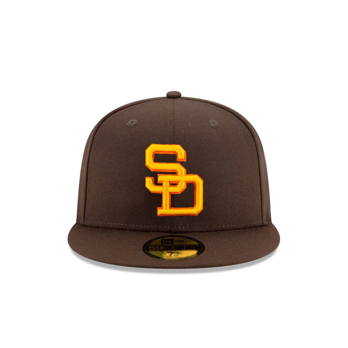 San Diego Padres Retro Logo Evergreen Brown 59FIFTY Fitted Hat - New Era - 23480141912