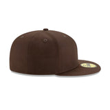 San Diego Padres Retro Logo Evergreen Brown 59FIFTY Fitted Hat - New Era - 23480141912