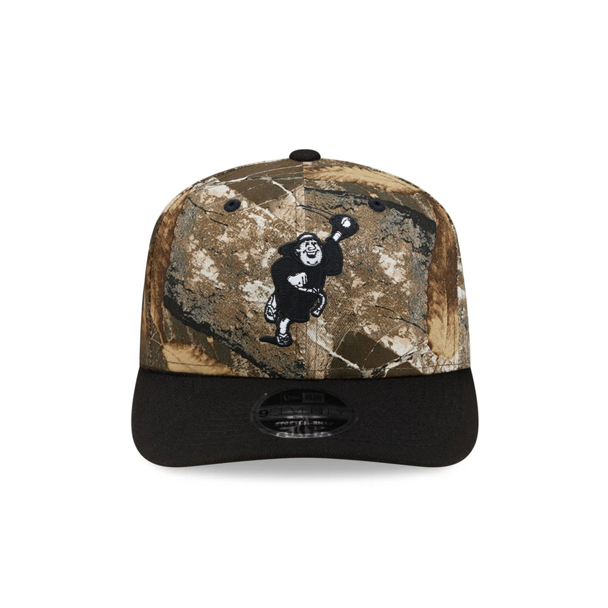 San Diego Padres Swinging Friar Realtree APX Black 9SEVENTY Stretch-Snap Hat - New Era - 23013041902