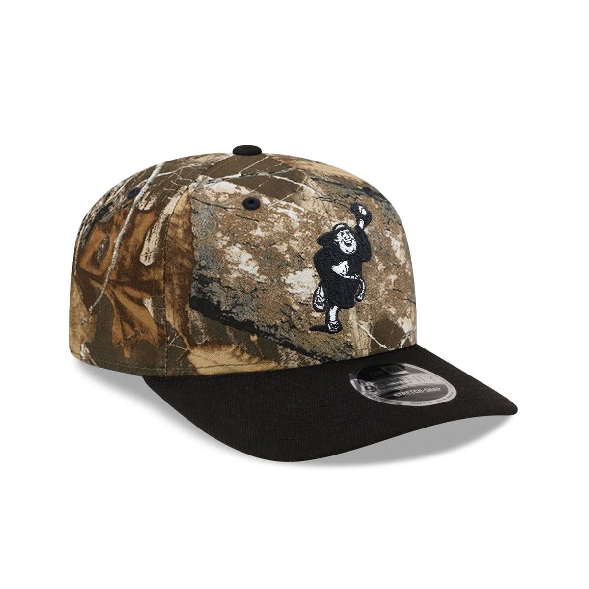 San Diego Padres Swinging Friar Realtree APX Black 9SEVENTY Stretch-Snap Hat - New Era - 23013041902