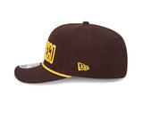 San Diego Padres Wordmark Brown 9SEVENTY Stretch - Snap Rope Hat - New Era - 230102419