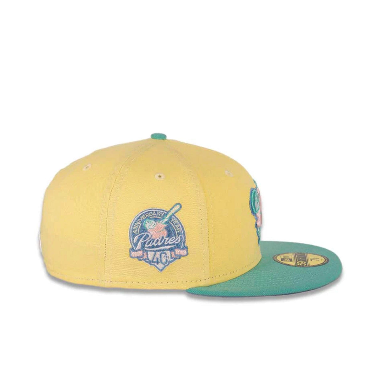 San Diego Padres Yellow/Mint Theme 59FIFTY Fitted Hat - New Era - 