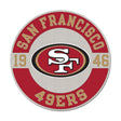 San Francisco 49ers 1946 Heritage Collector Enamel Pin - Wincraft - 323602101