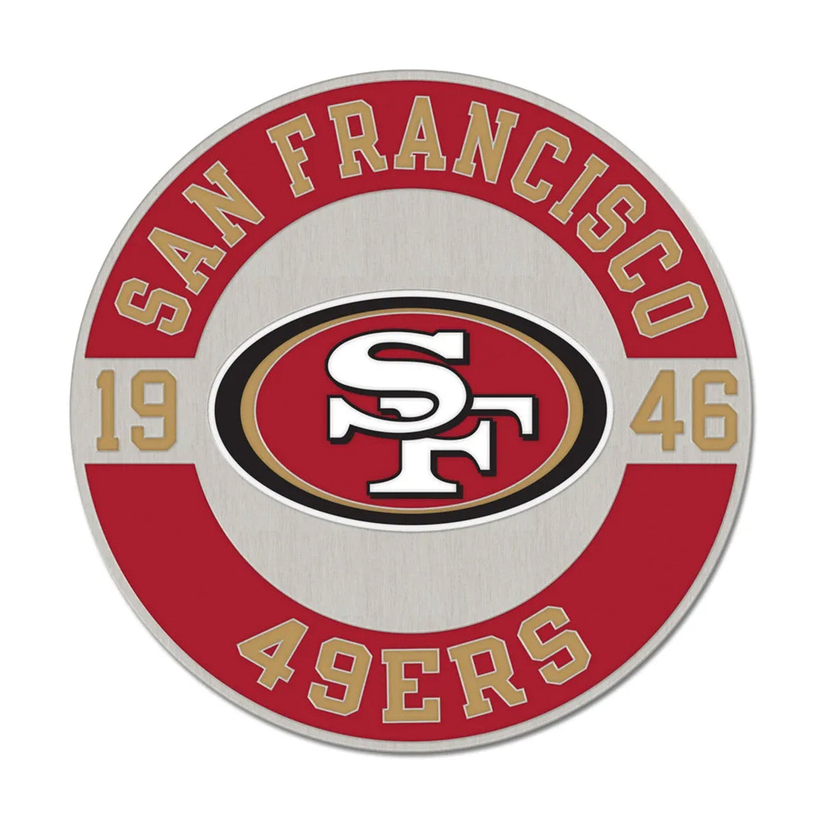San Francisco 49ers 1946 Heritage Collector Enamel Pin - Wincraft - 323602101