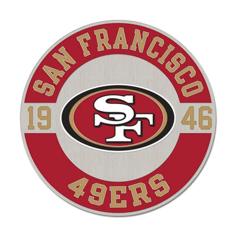 San Francisco 49ers 1946 Heritage Collector Enamel Pin - Wincraft - 323602101