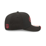 San Francisco 49ers 2026 NFL Sideline Collection Black 9SEVENTY Stretch-Snap Hat - New Era - 23850510107