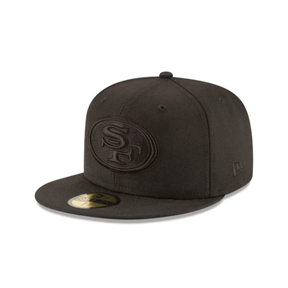 San Francisco 49ers Authentic Collection Blackout 59FIFTY Fitted - New Era - 