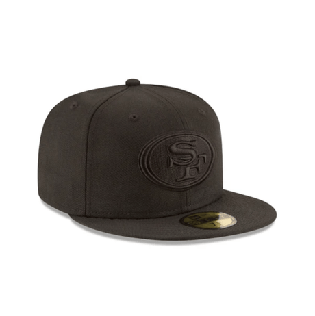San Francisco 49ers Authentic Collection Blackout 59FIFTY Fitted - New Era - 