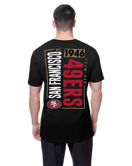 San Francisco 49ers Black New Era 2 - Hit Boxy T-Shirt - New Era - 