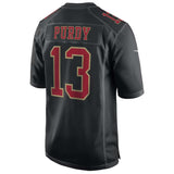 San Francisco 49ers Brock Purdey Nike® Carbon Black Jersey - Nike - 