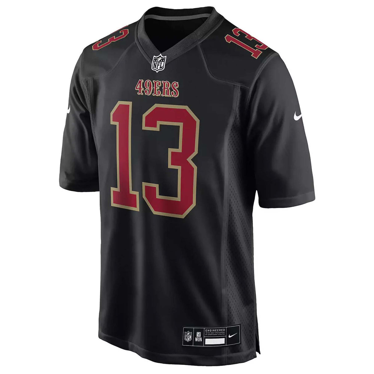 San Francisco 49ers Brock Purdey Nike® Carbon Black Jersey - Nike - 