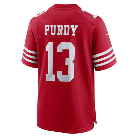San Francisco 49ers Brock Purdy Nike® Scarlet Alternate Game Player Jersey - Nike - 