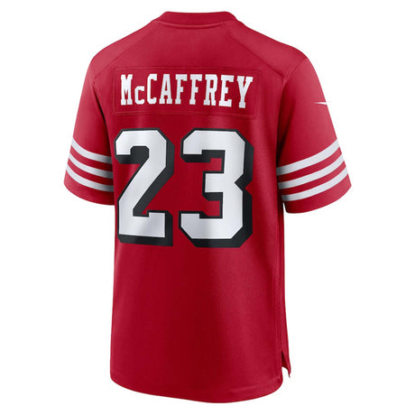 San Francisco 49ers Christian McCaffrey Nike® Scarlet Alternate Game Player Jersey - Nike - 