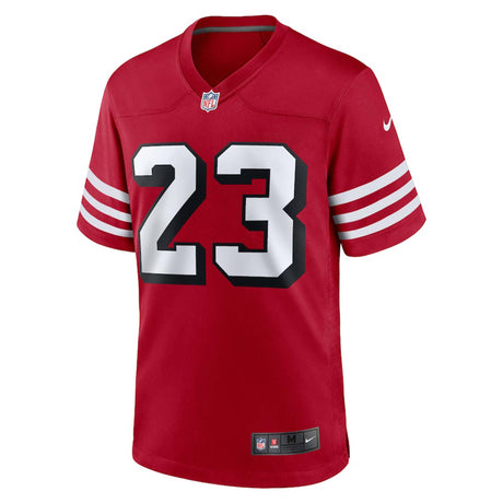 San Francisco 49ers Christian McCaffrey Nike® Scarlet Alternate Game Player Jersey - Nike - 