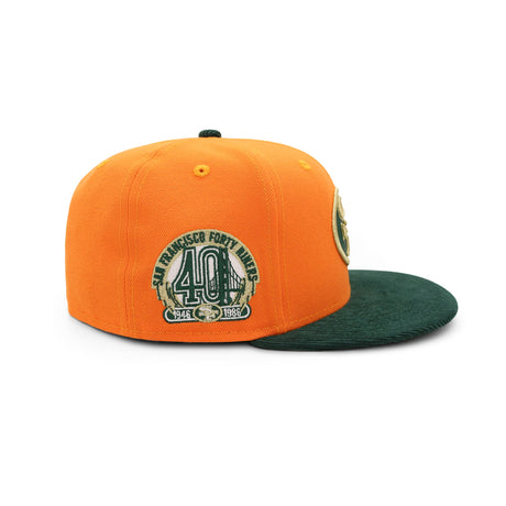 San Francisco 49ers Forest Orange Cord 59FIFTY Fitted - New Era - 
