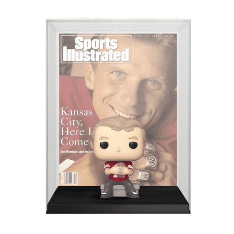 San Francisco 49ers Joe Montana Red Funko POP! Sports Illustrated Magazine Cover Vinyl Figure 03 - Funko - 150810102