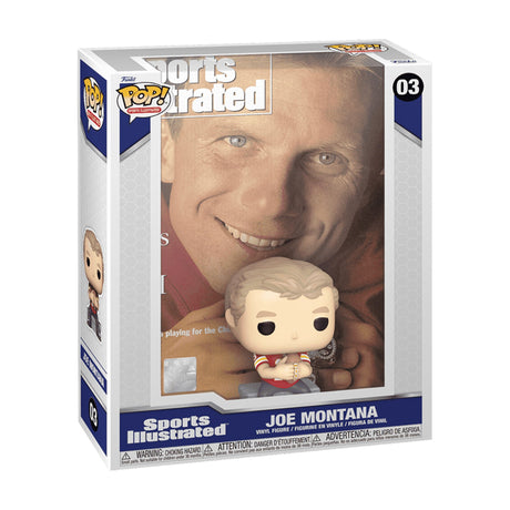 San Francisco 49ers Joe Montana Red Funko POP! Sports Illustrated Magazine Cover Vinyl Figure 03 - Funko - 150810102