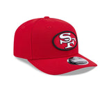 San Francisco 49ers Logo Red 9SEVENTY Stretch - Snap Hat - New Era - 239519101