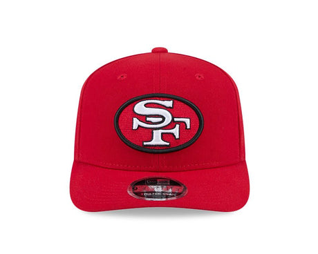 San Francisco 49ers Logo Red 9SEVENTY Stretch - Snap Hat - New Era - 239519101