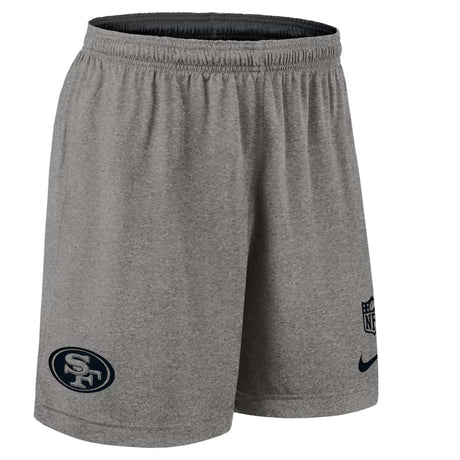 San Francisco 49ers Nike Black Sideline Reversible Performance Shorts - Nike - 