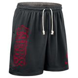 San Francisco 49ers Nike Black Sideline Reversible Performance Shorts - Nike - 