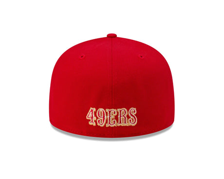 San Francisco 49ers Official Team Colors Red 59FIFTY Fitted - New Era - 